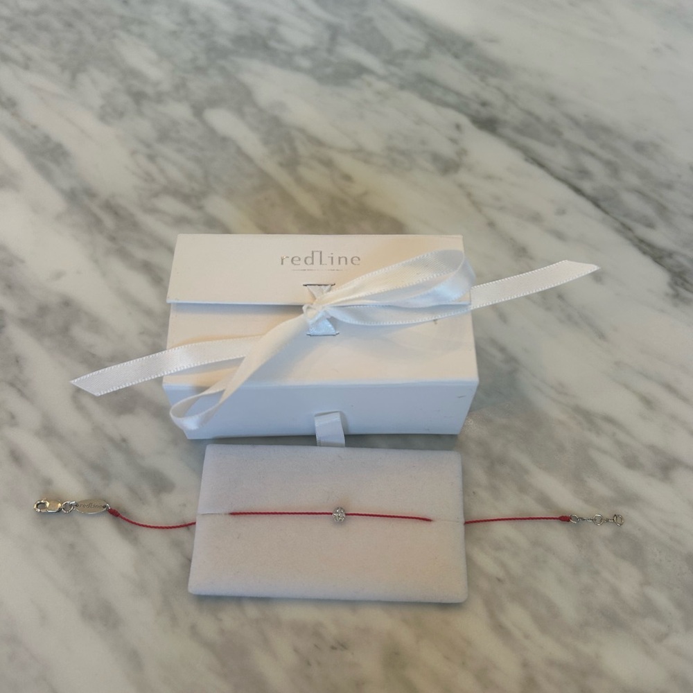 Redline Single Diamond Illusion Yellow Gold Bracelet